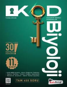 11. Sınıf KOD Biyoloji Haftalık Sarmal Deneme- 30 Haftalık
