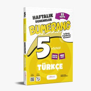 5. Sınıf Bumerang 32 Haftalık Türkçe Denemeleri
