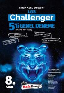 8.Sınıf 5'li Challenger Paket Deneme (Tümü Video Çözümlü)