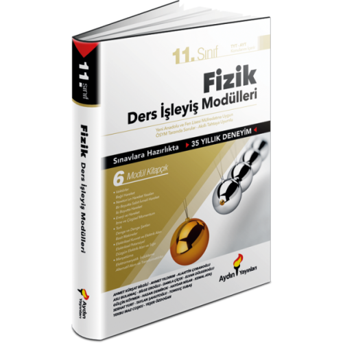 11. Sınıf Aydın Fizik Ders İşleyiş Modülleri