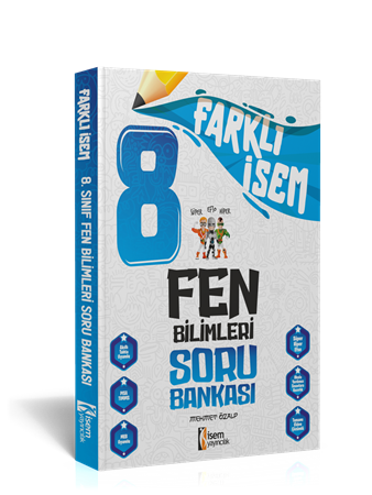 2024 FARKLI İSEM 8. SINIF FEN BİL. SORU BANKASI