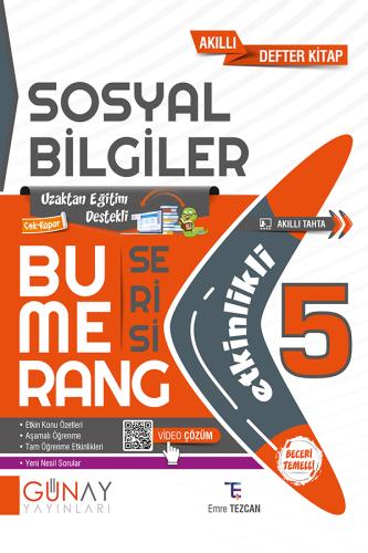 5. Sınıf Bumerang Etkinlikli Sosyal Bilgiler
