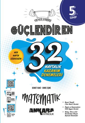 5. SINIF MATEMATİK 32 HAFTA KAZANIM DENEME SINAVI