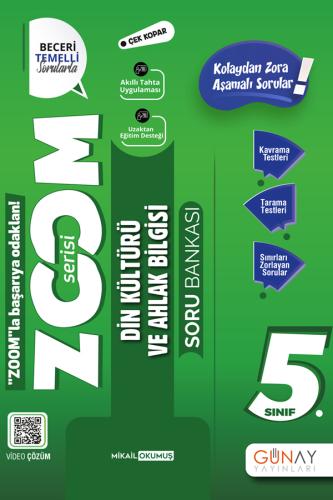 5. Sınıf Zoom Serisi Din Kültürü Soru Bankası