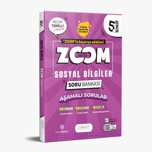5. Sınıf Zoom Serisi Sosyal  Bilgiler Soru Bankası