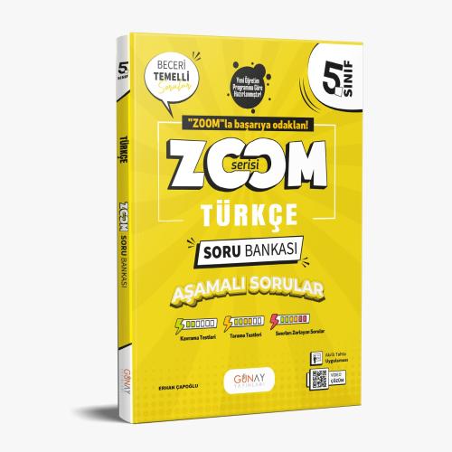 5. Sınıf Zoom Serisi  Türkçe Soru Bankası