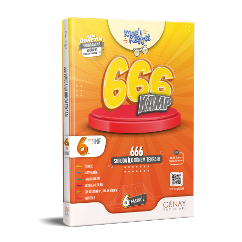 6. Sınıf İlk Dönem Kamp Kitabı (Kampı Keşfet)