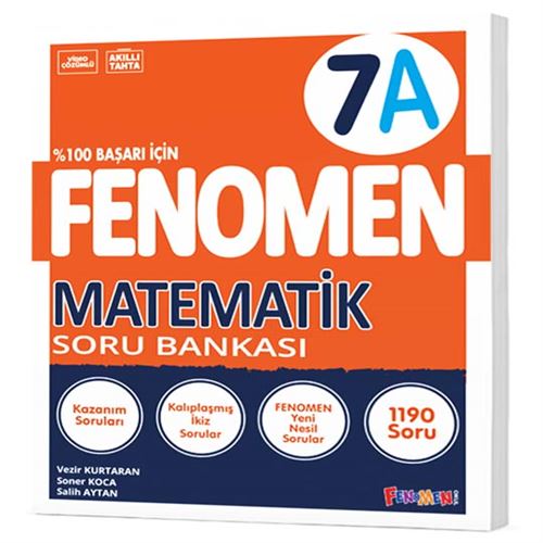 7 MATEMATİK SORU BANKASI (A)