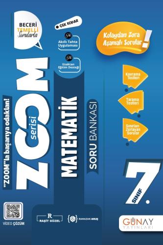 7. Sınıf Zoom Serisi Matematik Soru Bankası