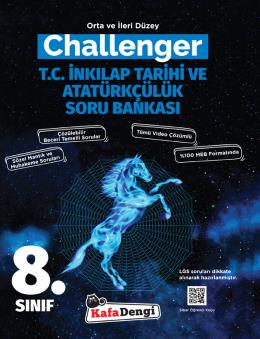 8.Sınıf Challenger T.C. İnkılap Tarihi Soru Bankası (Tümü Video Çözümlü)