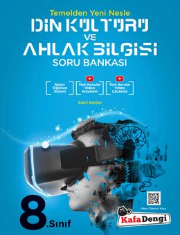 8.Sınıf Din Kültürü ve Ahlak Bilgisi Süper Öğreten Soru Bankası  (Tümü Video Çözümlü)