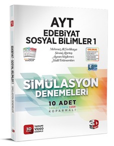 AYT 3D SIM. EDEBIYAT-TARIH-COGRAFYA DENEMELERI