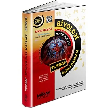 Miray 11. Sınıf Biyoloji Konu Özetli Soru Bankası