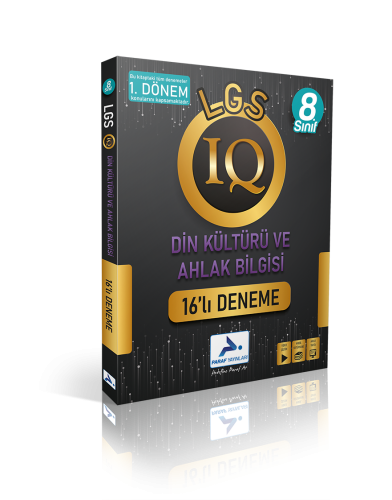 PARAF 8.SINIF IQ DİN KÜLTÜRÜ 16 LI DENEME 2023 1.DÖNEM KONULARI