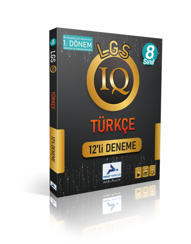 PARAF 8.SINIF IQ TÜRKÇE 12 Lİ DENEME 2023 1.DÖNEM KONULARI