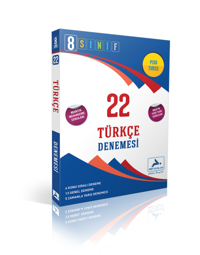 PARAF 8. SINIF TÜRKÇE 22'Lİ BRANŞ DENEME