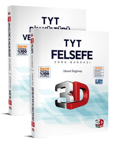 TYT 3D FELSEFE + DIN KUL. VE AHLAK BIL. SB