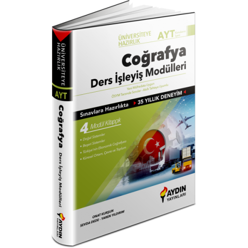 Üniversiteye Hazırlık AYT Coğrafya Ders İşleyiş Modülleri