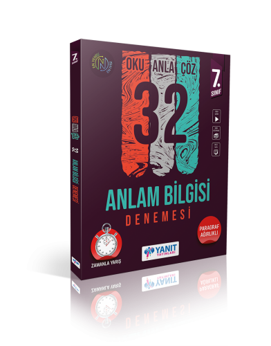 YANIT 7. SINIF ANLAM BİLGİSİ 32 DENEME